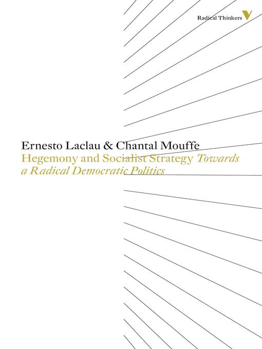 Title details for Hegemony and Socialist Strategy by Ernesto Laclau - Available